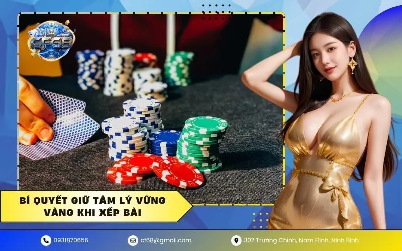Bí quyết giữ tâm lý vững vàng khi xếp bài