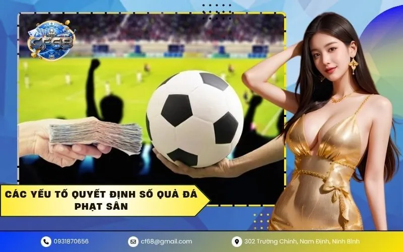 Các yếu tố quyết định số quả đá phạt sân