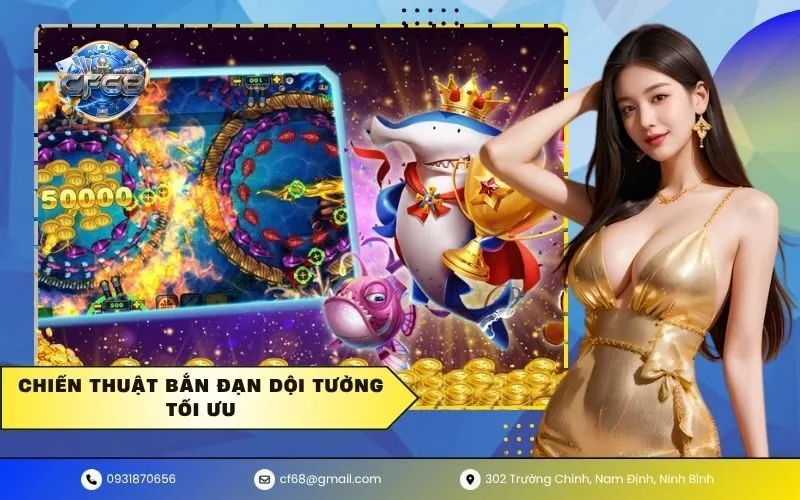 Chiến thuật bắn đạn dội tường tối ưu