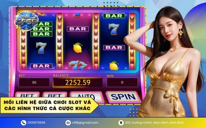 Mối liên hệ giữa chơi slot và các hình thức cá cược khác