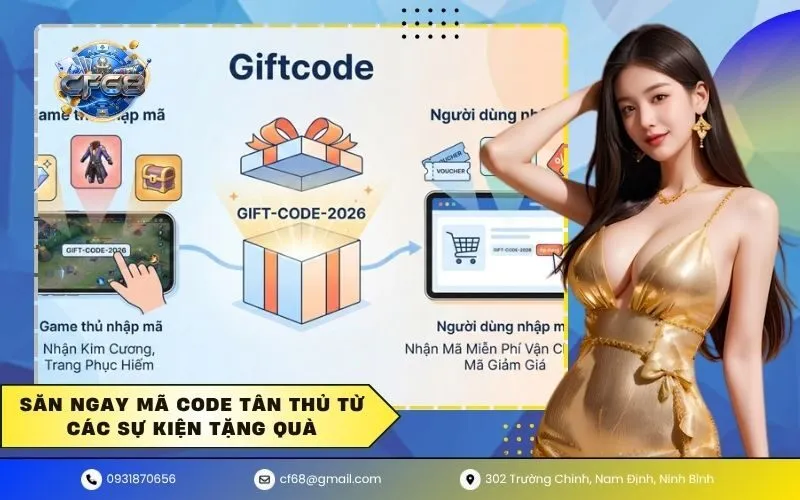 Săn ngay mã code tân thủ từ các sự kiện tặng quà