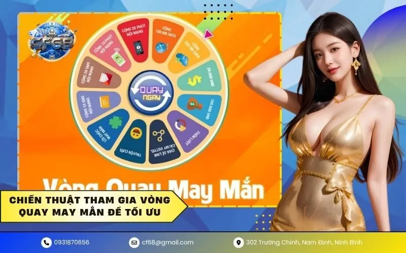 Chiến thuật tham gia vòng quay may mắn để tối ưu